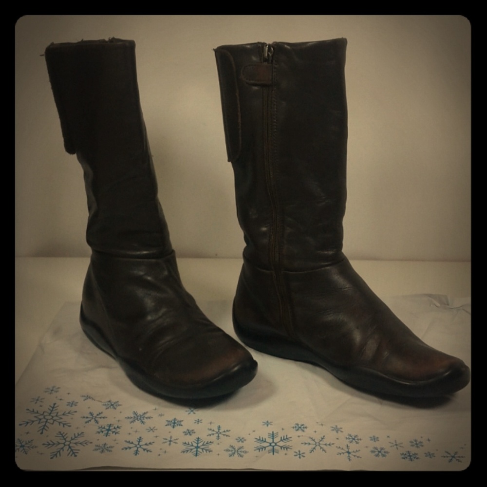 Prada boots Spots line vtg